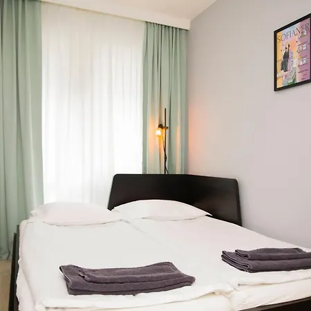 アパート Sunny Balcony 2 Bedroom Metro Vitosha Blvd